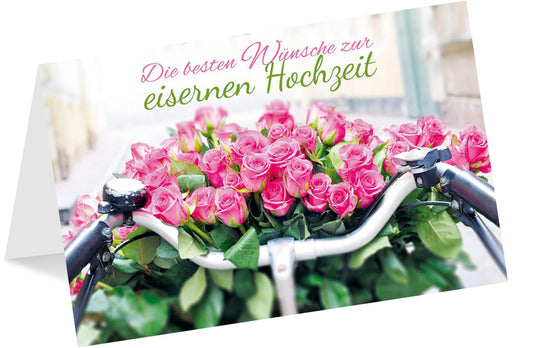 Goldkarte Hochzeit "flowers for you" - (1g - 5g)