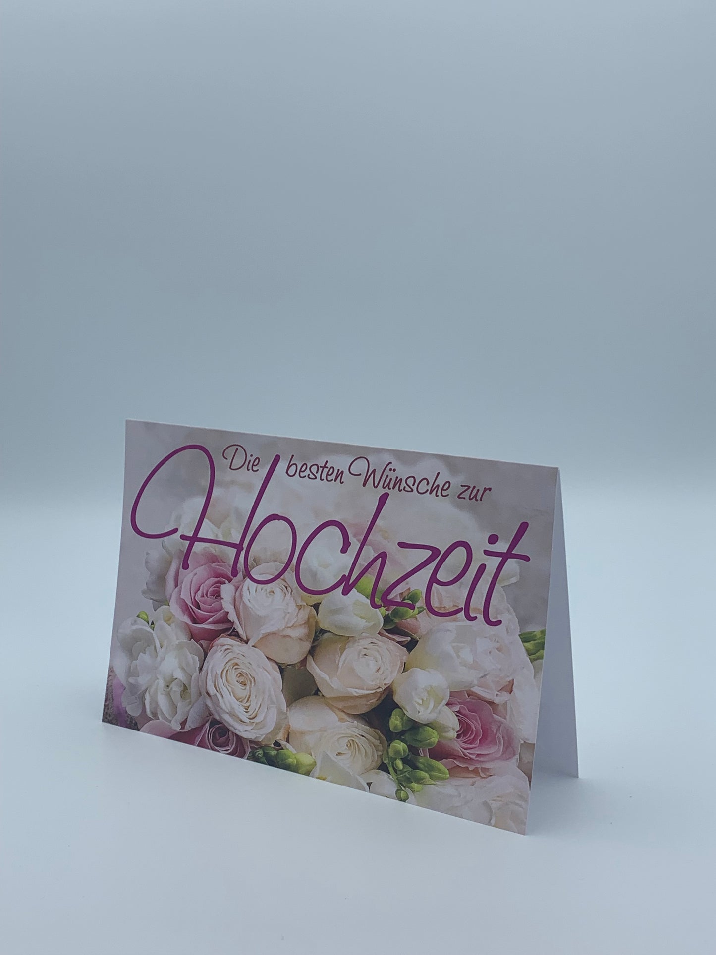 Goldkarte Hochzeit "rose wishes" - (1g - 5g)