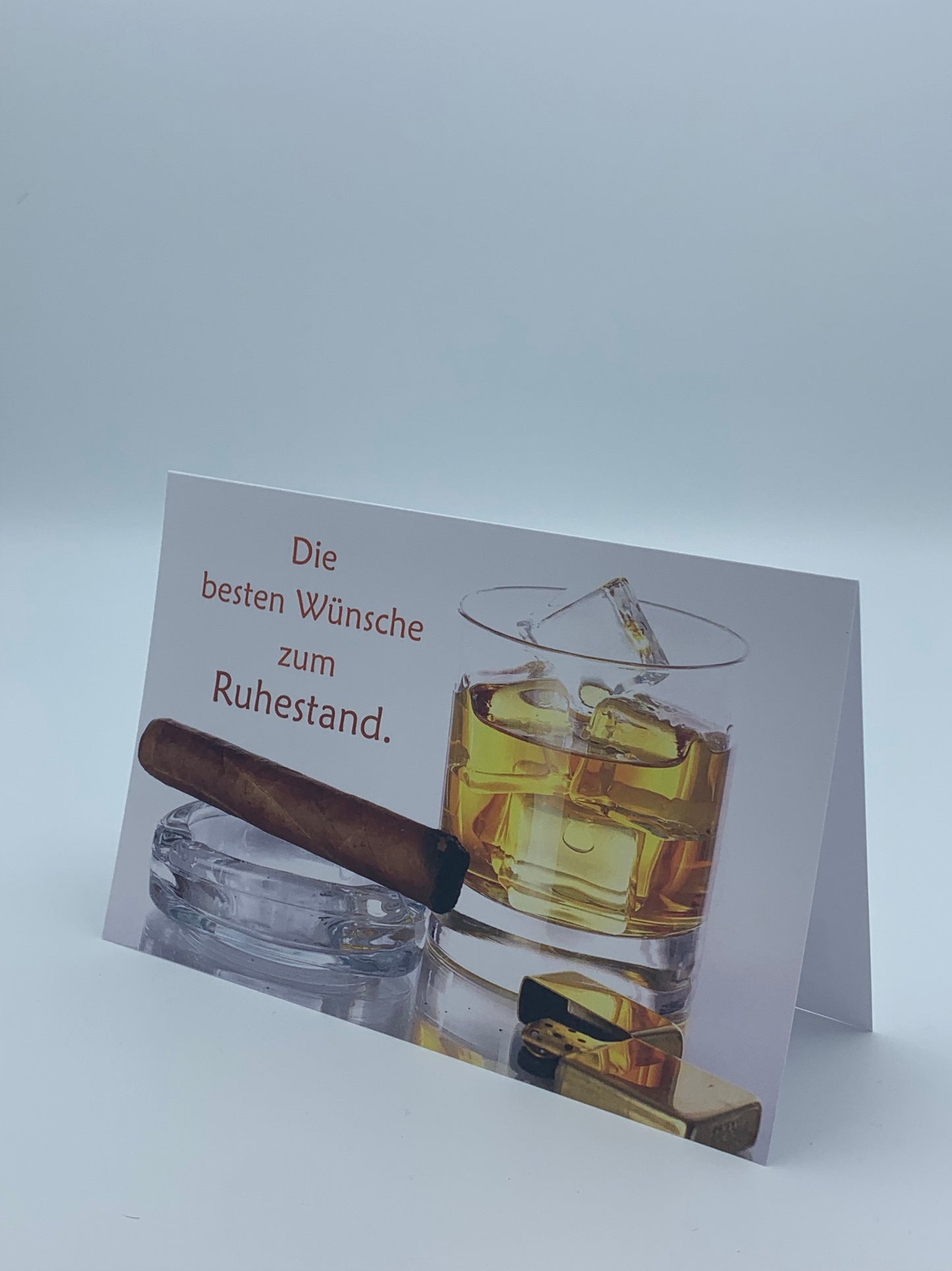 Goldkarte Ruhestand "cigar and whiskey" - (1g - 5g)