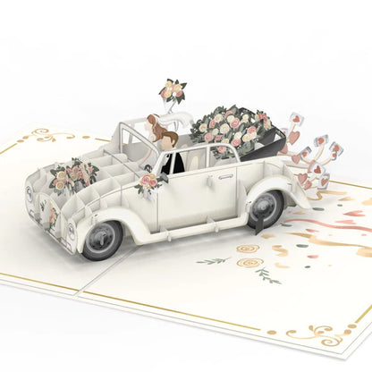 Goldkarte Hochzeit "Pop-Up wedding" - (1g - 5g)