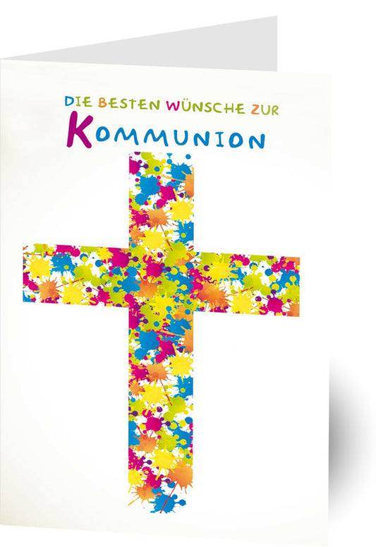 Goldkarte Kommunion "communion" - (1g - 5g)